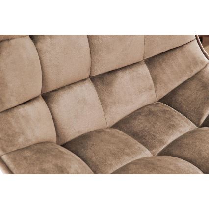 Taburete 106x43 cm antracita/marrón