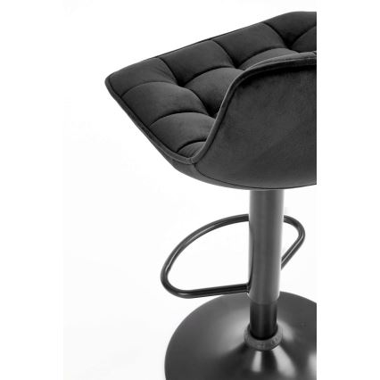 Taburete 106x43 cm negro