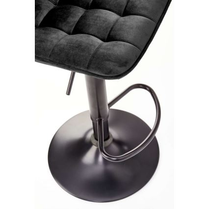 Taburete 106x43 cm negro