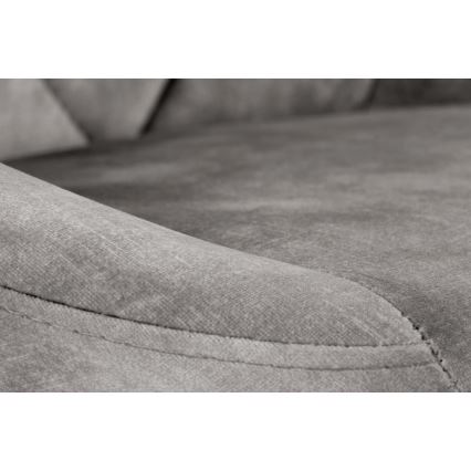 Taburete 106x47 cm gris/negro