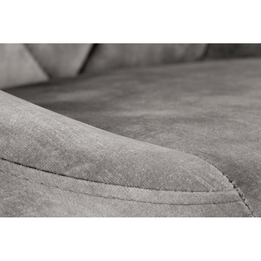 Taburete 106x47 cm gris/negro