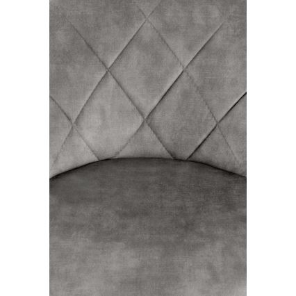 Taburete 106x47 cm gris/negro