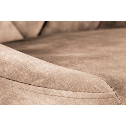 Taburete 106x47 cm negro/marrón
