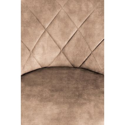 Taburete 106x47 cm negro/marrón