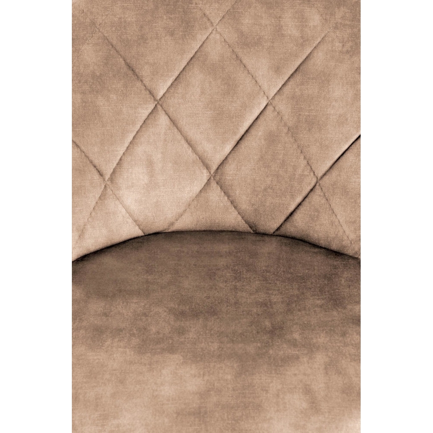 Taburete 106x47 cm negro/marrón