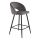 Taburete 89x49 cm gris/negro