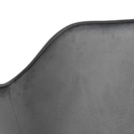 Taburete AYLIN 1 pz gris oscuro