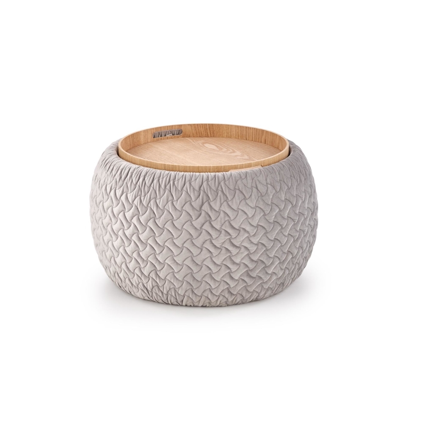 Taburete BONO diá. 54 cm gris