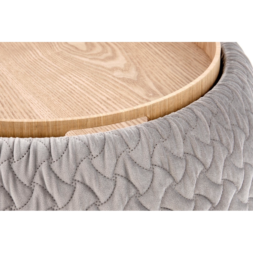 Taburete BONO diá. 54 cm gris
