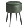 Taburete CORE de cuero, verde