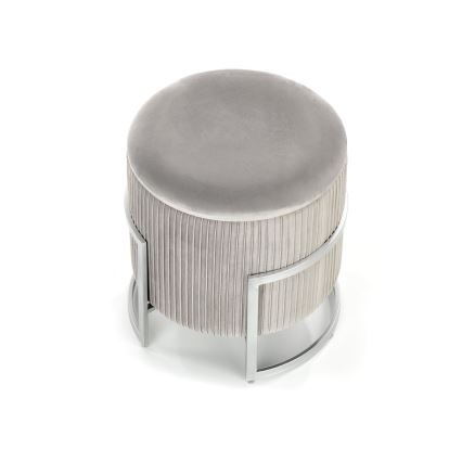 Taburete CRICKET diá. 40 cm gris