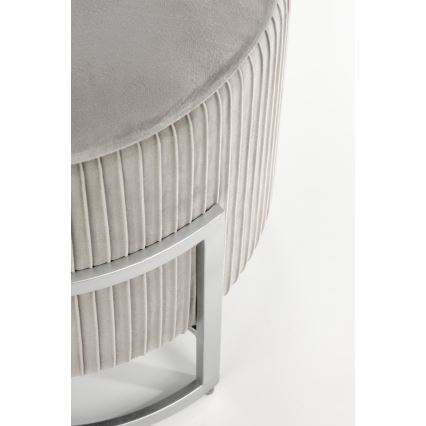 Taburete CRICKET diá. 40 cm gris