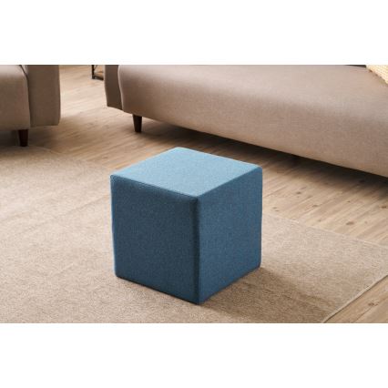 Taburete CUBI 40x40 cm azul