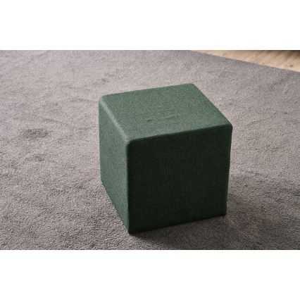 Taburete CUBI 40x40 cm verde