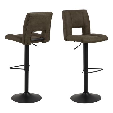 Taburete de bar SERENA 1 unidad verde