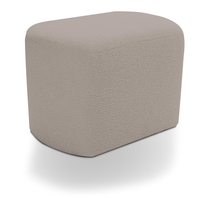 Taburete de diseño ESTRELA 43x63 cm beige