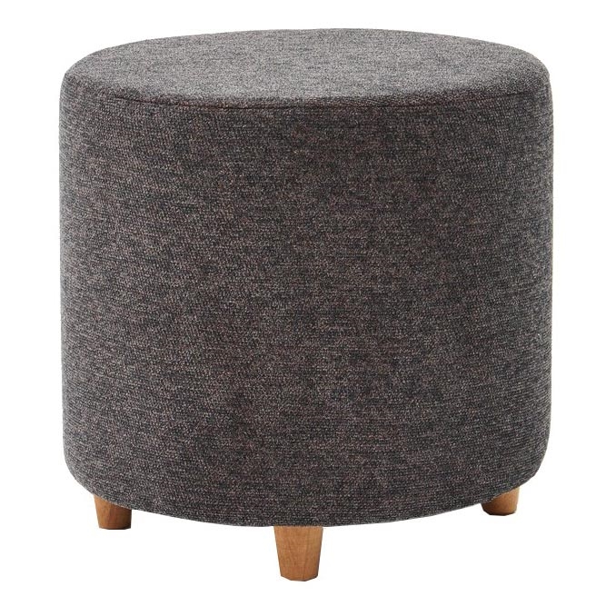 Taburete KIMA, diámetro 40 cm, antracita