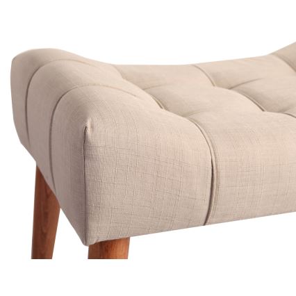 Taburete LUMI 40x58 cm crema