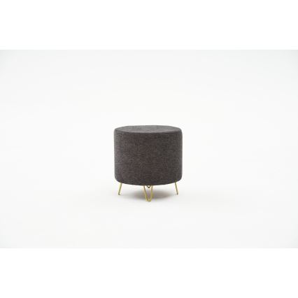 Taburete NANI Ø 40 cm antracita