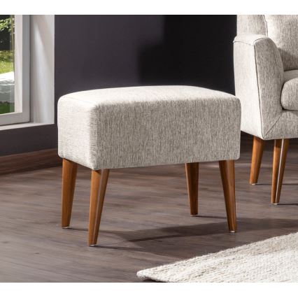 Taburete NIMO 46x50 cm crema