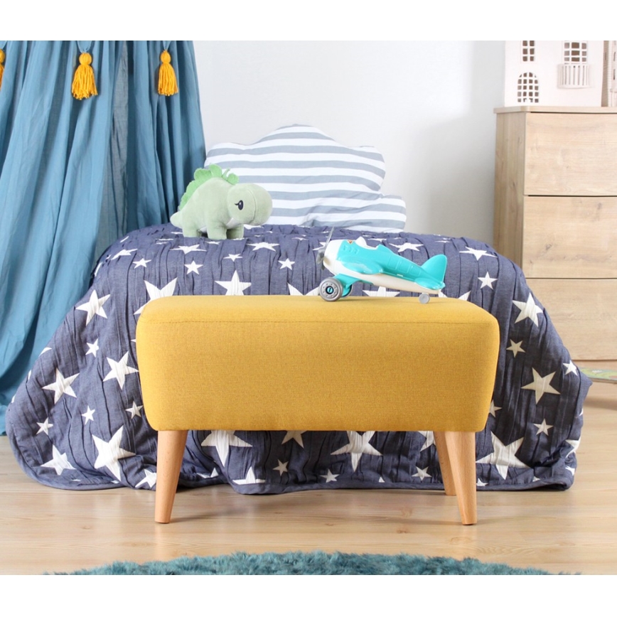 Taburete PIXI 32x61 cm amarillo