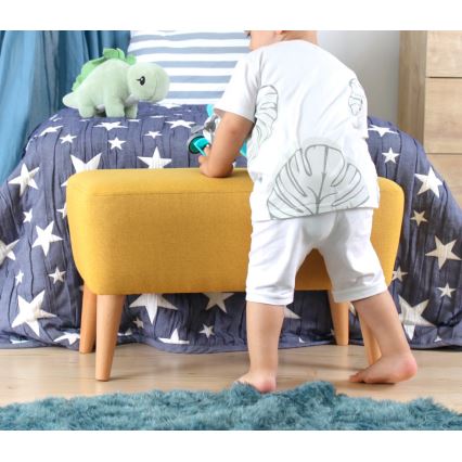 Taburete PIXI 32x61 cm amarillo