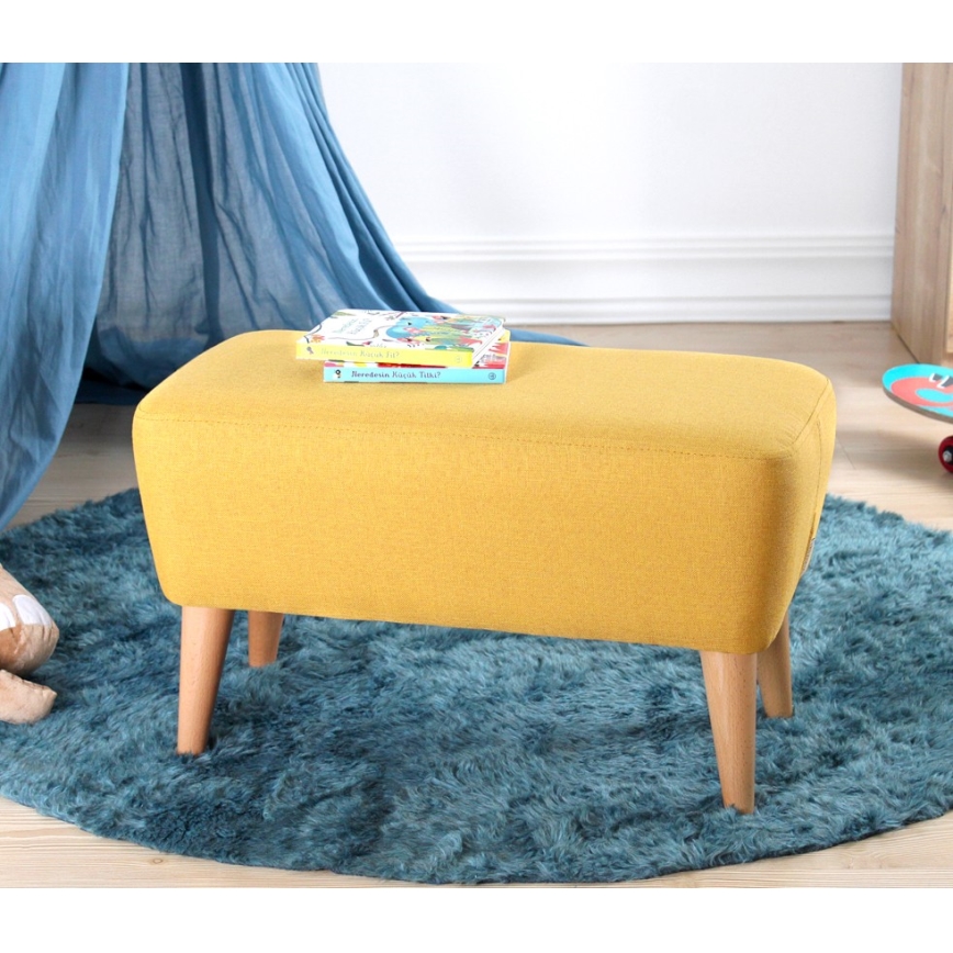Taburete PIXI 32x61 cm amarillo