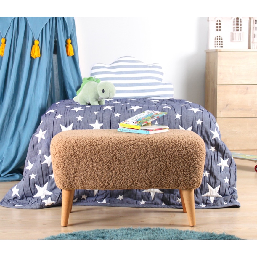 Taburete PIXI 32x61 cm marrón