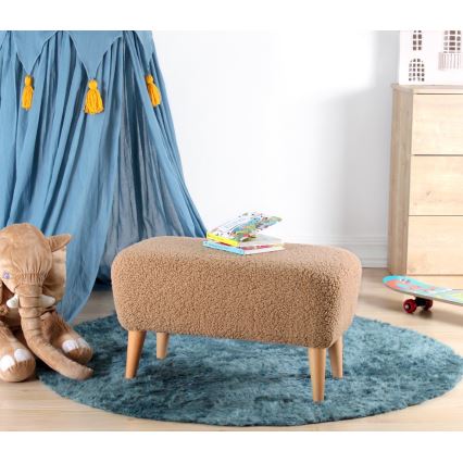 Taburete PIXI 32x61 cm marrón