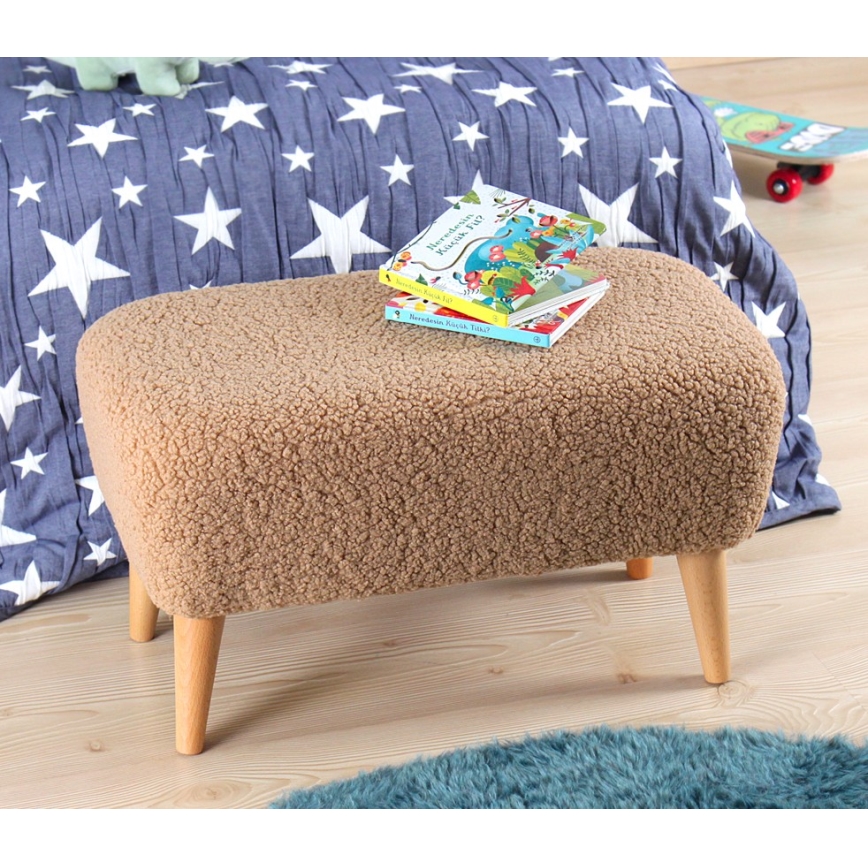 Taburete PIXI 32x61 cm marrón