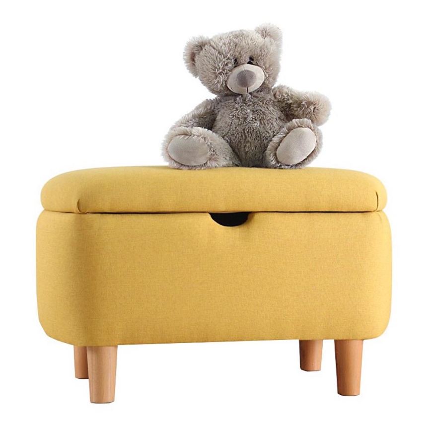 Taburete PIXI 37x61 cm amarillo