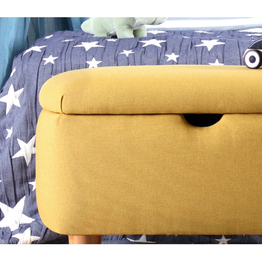 Taburete PIXI 37x61 cm amarillo