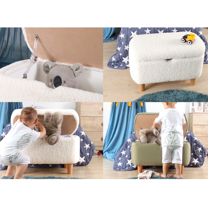 Taburete PIXI 37x61 cm amarillo