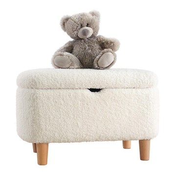 Taburete PIXI 37x61 cm blanco