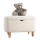 Taburete PIXI 37x61 cm blanco