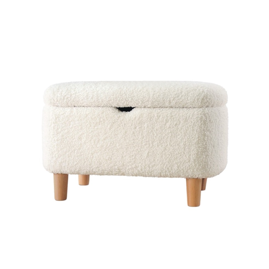 Taburete PIXI 37x61 cm blanco
