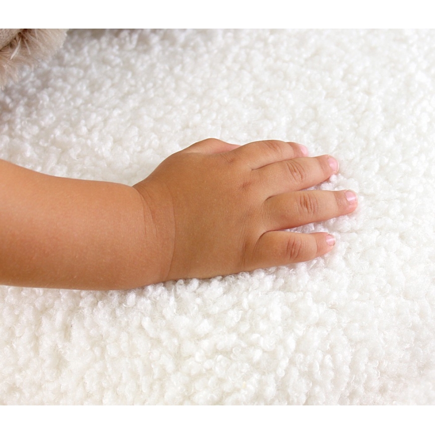 Taburete PIXI, Ø 38 cm, blanco