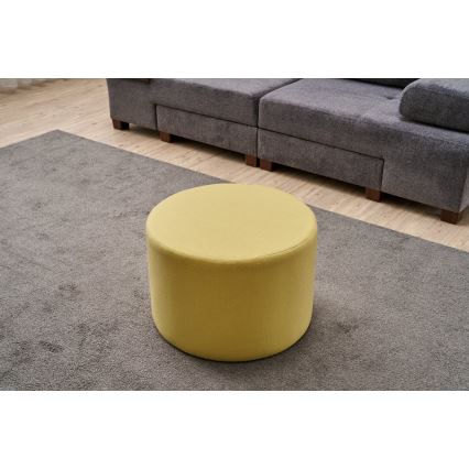 Taburete RABO Ø 58 cm amarillo