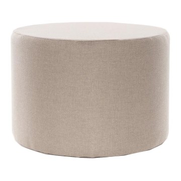 Taburete RABO, Ø 58 cm, beige