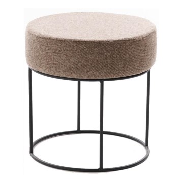 Taburete RELO Ø 40 cm marrón