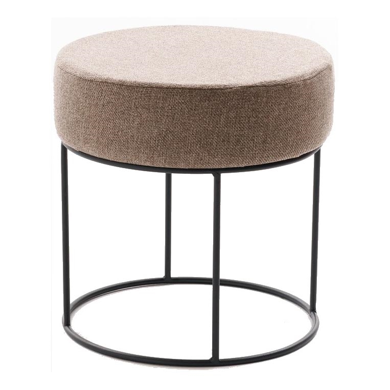 Taburete RELO Ø 40 cm marrón