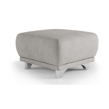 Taburete RIMINI 66x66 cm gris claro