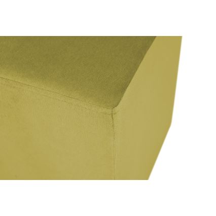 Taburete SIX 40x40 cm amarillo