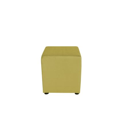 Taburete SIX 40x40 cm amarillo