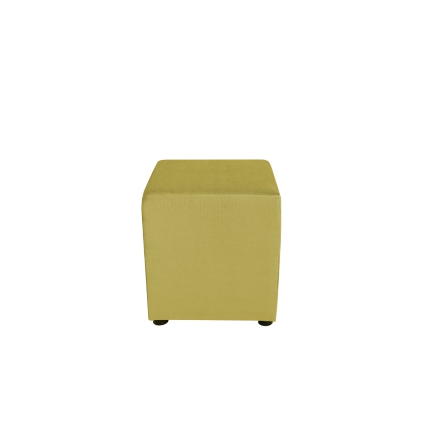 Taburete SIX 40x40 cm amarillo