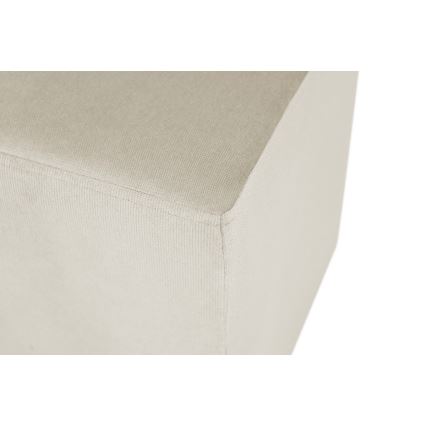 Taburete SIX 40x40 cm crema