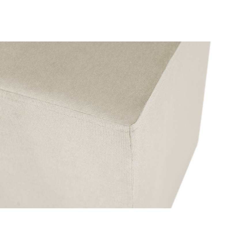 Taburete SIX 40x40 cm crema