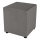Taburete SIX 40x40 cm gris