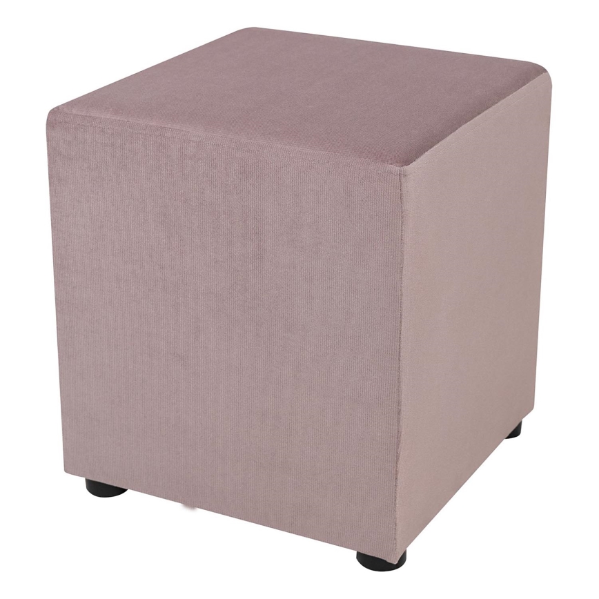Taburete SIX 40x40 cm rosa