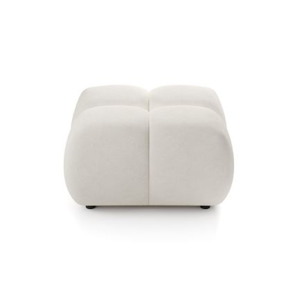 Taburete tapizado ALMADA 72x72 cm beige